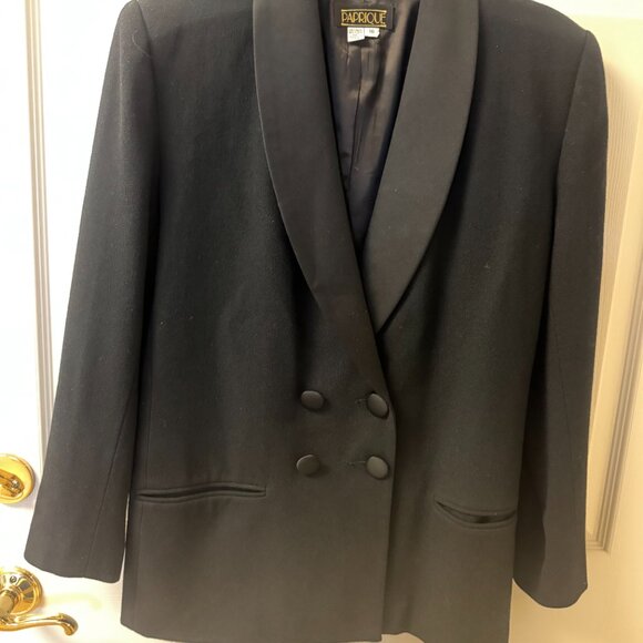Paprique Jackets & Blazers - Paprique Black Tuxedo Jacket Size 10